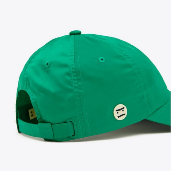 Tory Burch 🍀 Sport Satin Performance Grumps Tennis Cap Green - Picture 1 of 10